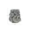 Hello Honey® Bloomingville 7.5" Blue & Ivory Organically Shaped Stoneware Vase